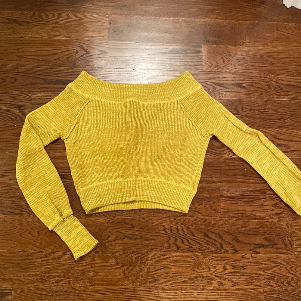Free People Off Shoulder Sweater